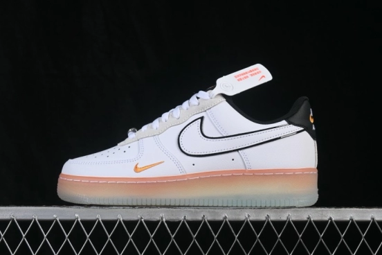 Nike Air Force 1 '07 Low Casual Skateboarding Shoes with Full-Length Air Cushion - IQ0228-100