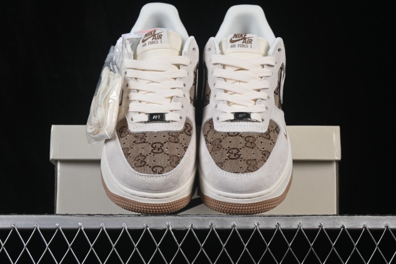 Nike Air Force 1 '07 Low Classic Canvas Low-Top Skateboarding Shoes - MM3399-807