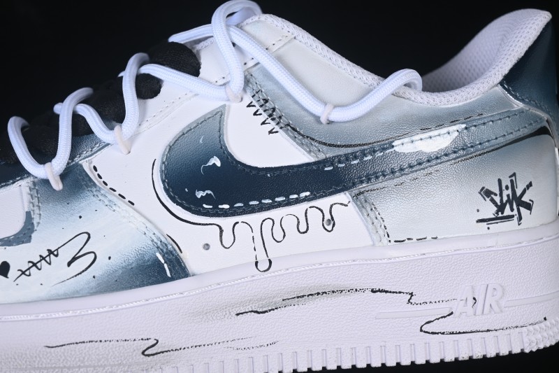 Nike Air Force 1 '07 Low Anime Theme Air Force One Low-Top Casual Skateboarding Shoes - CW2288-111