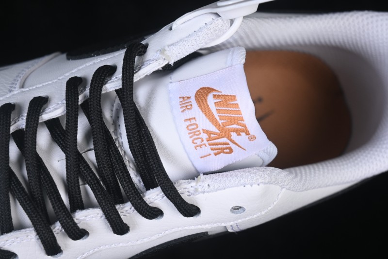 Nike Air Force 1 '07 Low Anime Style Classic Black and White Contrast Casual Sneakers - ZH0316-161