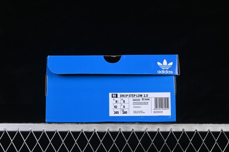 Adidas Originals Drop Step Low 2.0 Casual Skateboarding Sneakers - IG4332