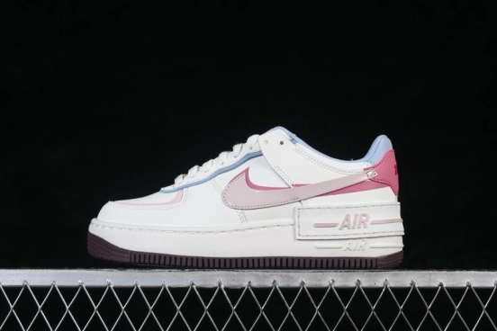 Nike Air Force 1 Shadow Lightweight Elevated Low-Top Casual Sneakers - IQ9803-161