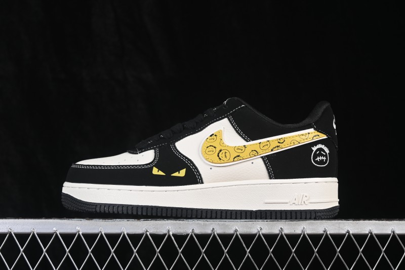 Nike Air Force 1 07 Low Collaboration Skateboarding Shoes with Full-Length Air Cushion - BK1916-006