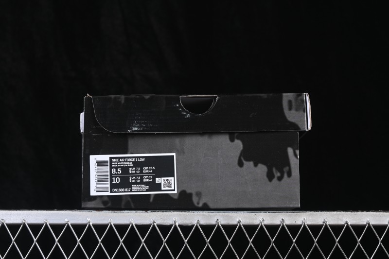 Nike Air Force 1 '07 Low Casual Sneakers with Color-Block Design - DN1688-817