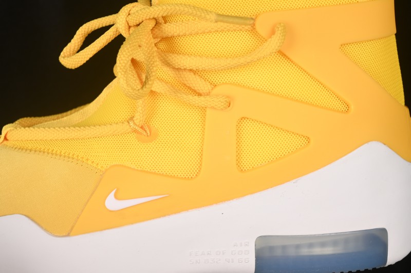 Nike Air Fear of God 1 String High-Top Basketball Sneakers with Double Zoom Air Cushioning - AR4237-700