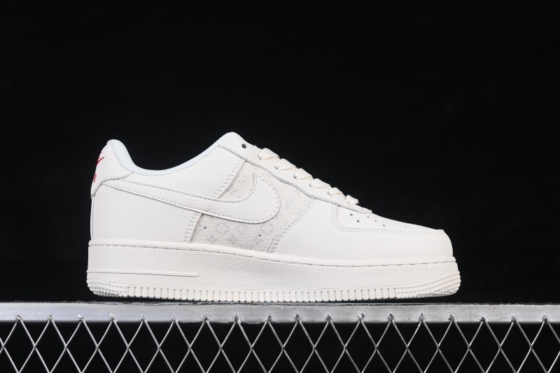 Nike Air Force 1 '07 Low Basketball Shoes with Premium Leather Upper - MM3399-801