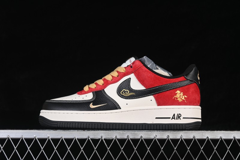 Nike Air Force 1 '07 Low Chinese New Year Year of the Horse Limited Edition Casual Sneakers - XD0028-004