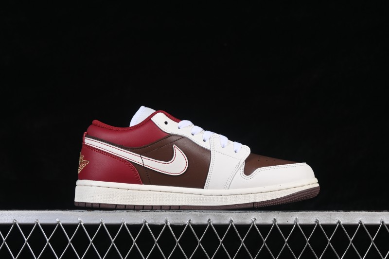 Nike Air Jordan 1 Low Chinese New Year Year of the Horse Limited Edition Low-Top Casual Skateboarding Shoes - IR7600-211