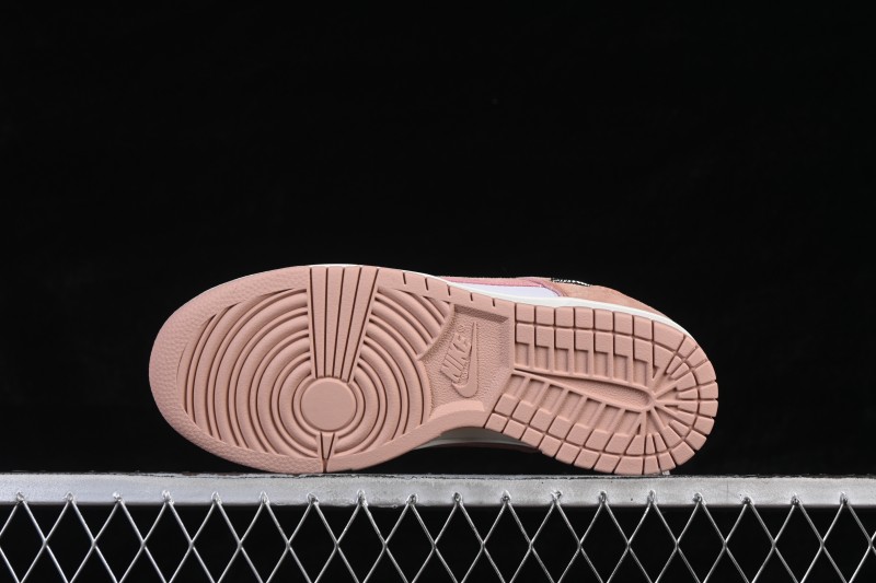 Nike SB Dunk Low Year of the Horse Pink White Low-Top Skateboarding Shoes - IB4417-102