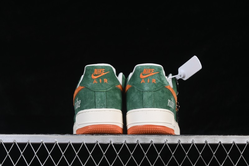 Nike Air Force 1 '07 Low Casual Sneakers with Premium Leather and Air-Sole Cushioning - DF0188-121