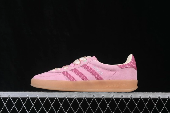 Adidas Originals Gazelle Indoor Retro Low-Top Skateboarding Shoes with Non-Slip and Wear-Resistant Sole - LB5511