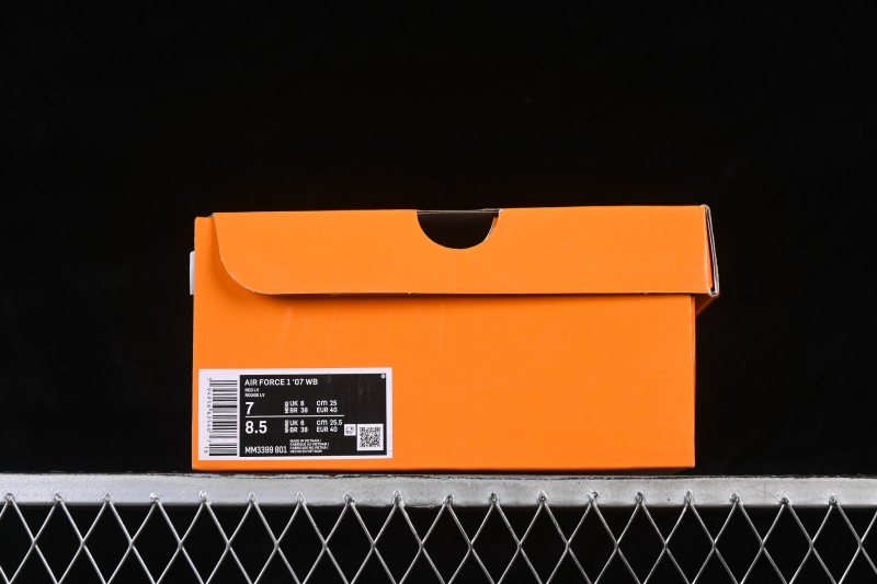 Nike Air Force 1 '07 Low Basketball Shoes with Premium Leather Upper - MM3399-801