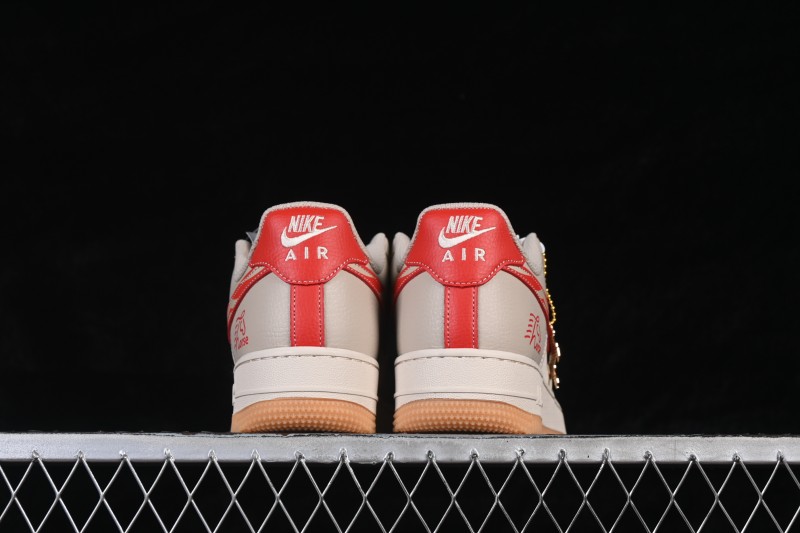 Nike Air Force 1 '07 Low Limited Year of the Horse Casual Skateboarding Shoes in Khaki - XD0028-008