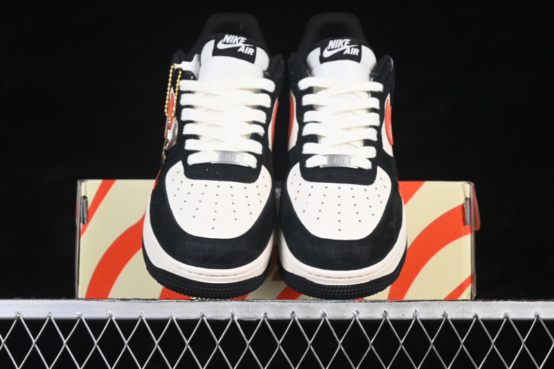 Nike Air Force 1 '07 Low Chinese New Year Limited Edition Suede Black Casual Sneakers - XD0028-006
