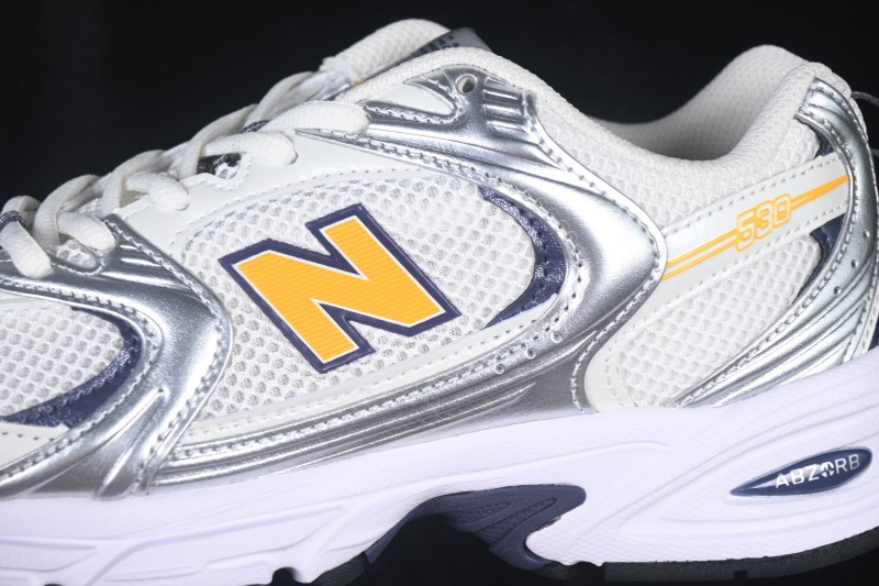 New Balance NB530 Retro Running Shoes with Cushioned Sole - MR530153