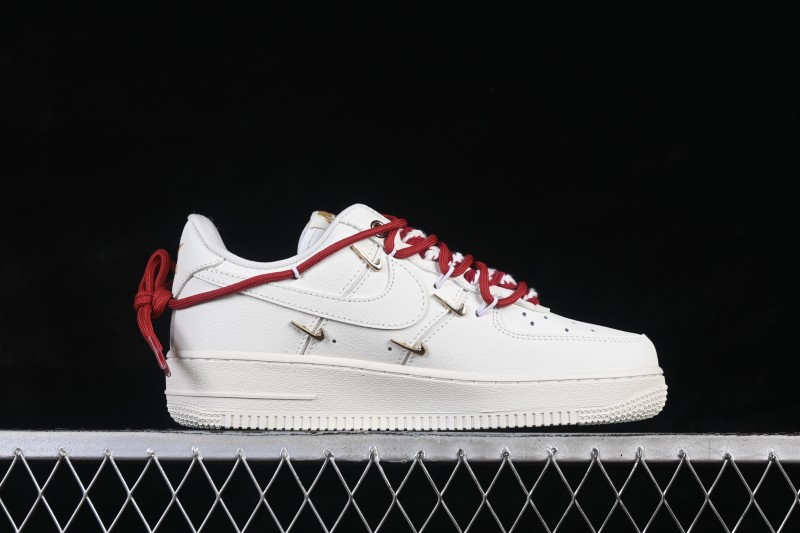 Nike Air Force 1 '07 Low Chinese New Year Casual Sneakers with Festive Embroidery - FV3654-111