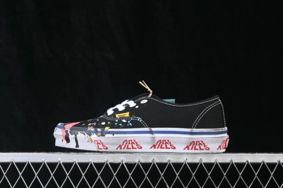 Vans Authentic 44 Low-Top Casual Vulcanized Skate Shoes - VN000EEUBLA