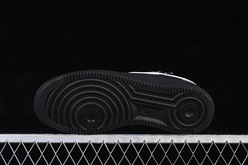Nike Air Force 1 '07 Low Casual Skateboarding Shoes with Premium Leather Upper - FZ0627-010