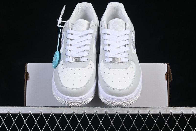 Nike Air Force 1 '07 Low Casual Sneakers with Classic Leather Upper - IB6842-100