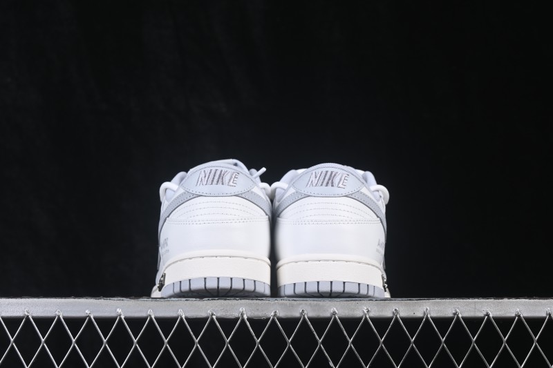 Nike SB Dunk Low Just Do It Lace-Up Anniversary Custom Low-Top Skateboarding Shoes - WG0418-182