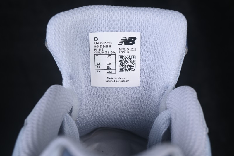 New Balance 9060 Retro Running Lifestyle Shoes with ABZORB Cushioning - U90605HS