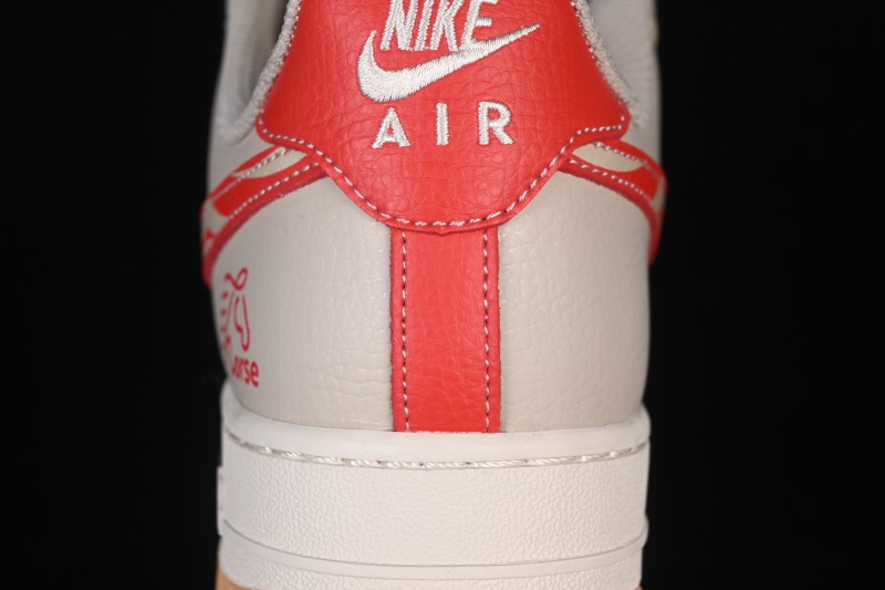 Nike Air Force 1 '07 Low Limited Year of the Horse Casual Skateboarding Shoes in Khaki - XD0028-008