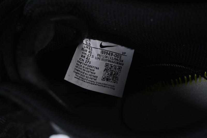 Nike CDG x Air Force 1 '07 Low Collaborative Sneakers with Full-Grain Leather Upper - IB9949-001