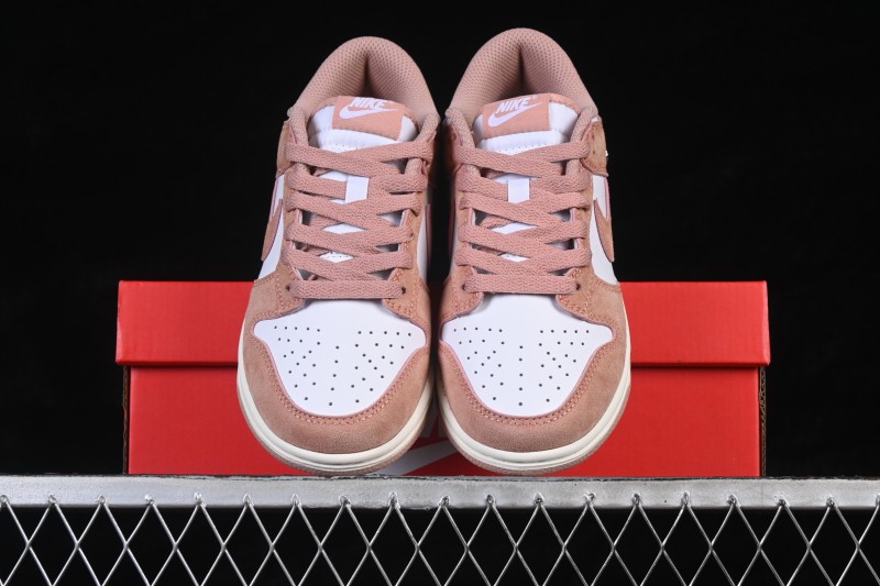 Nike SB Dunk Low Year of the Horse Pink White Low-Top Skateboarding Shoes - IB4417-102