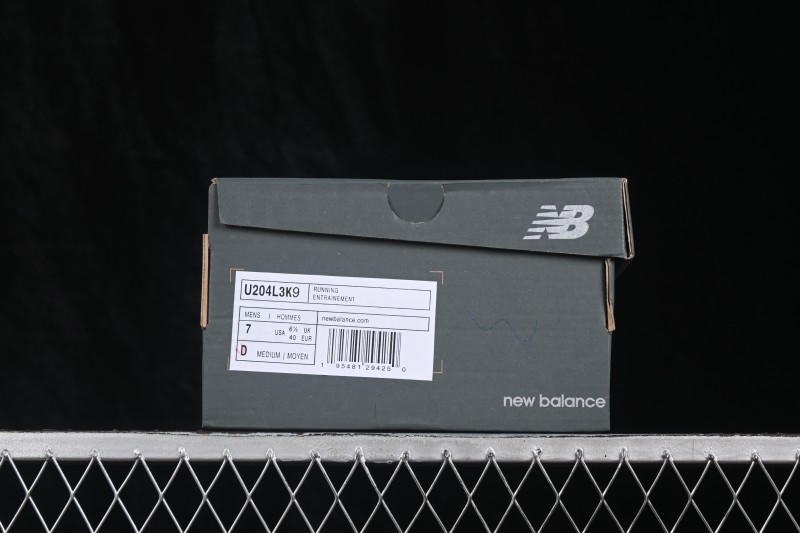New Balance 204 Series Retro Casual Running Shoes with Breathable Air Cushion - U204L3K9
