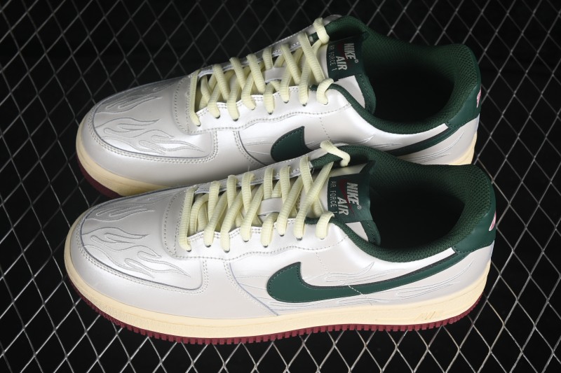 Nike Air Force 1 '07 Low Casual Skateboarding Shoes with Full-Length Air Cushion - IR5896-030
