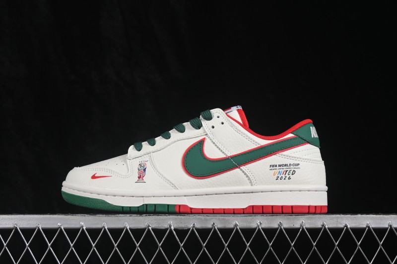 Nike SB Dunk Low World Cup Theme Premium Custom Low-Top Skateboarding Shoes - NH0601-494
