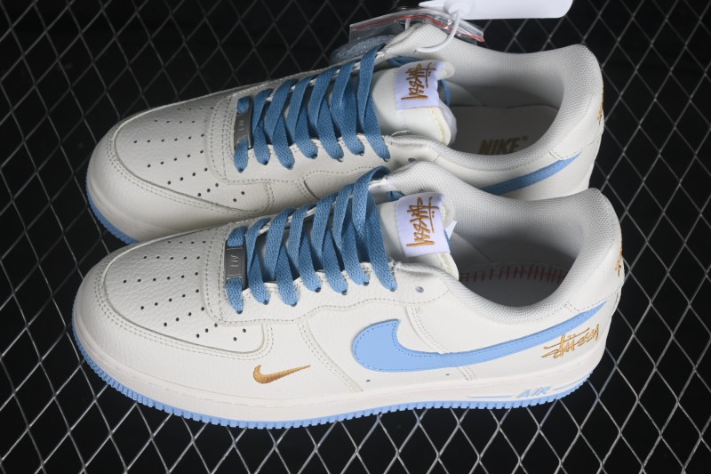 Nike Air Force 1 '07 Low Basketball Shoes with Full-Length Air Cushion - BV9658-007