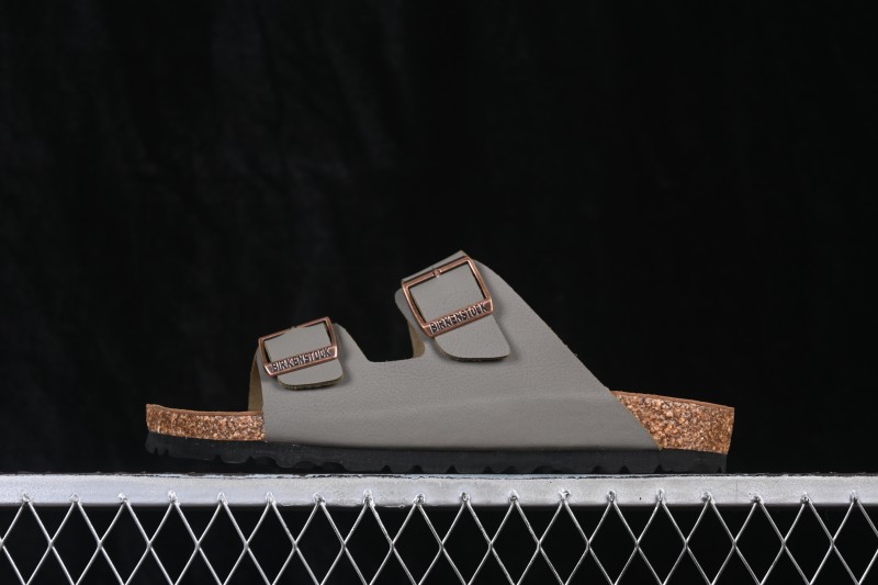 Birkenstock Arizona Soft Footbed Sandals with Shearling Lining and Cork-Latex Sole - 1010503