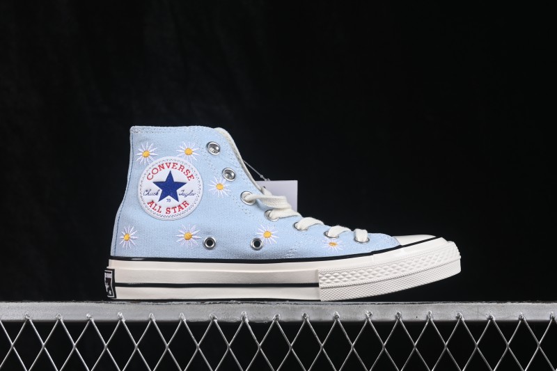 Converse 1970s High-Top Canvas Sneakers with Daisy Print - A16763C
