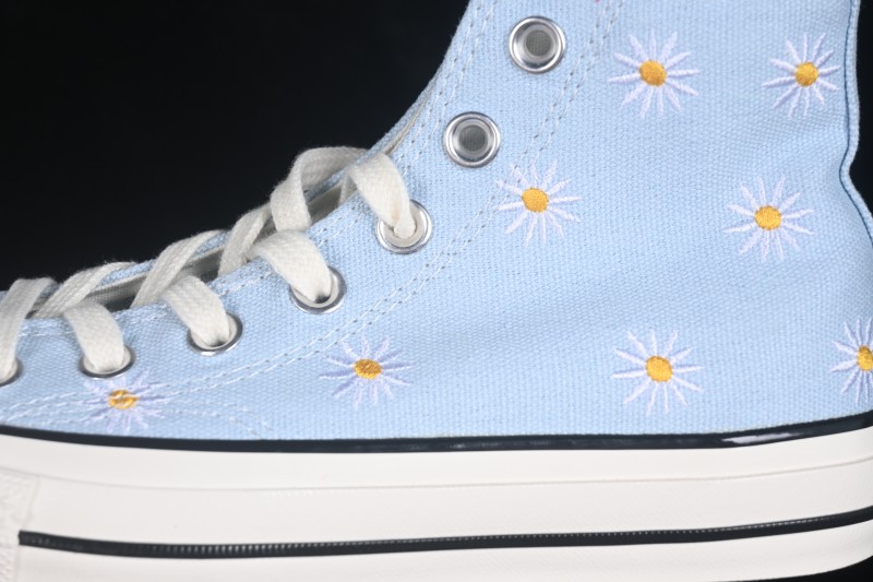 Converse 1970s High-Top Canvas Sneakers with Daisy Print - A16763C