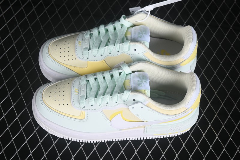 Nike Air Force 1 Shadow Lightweight Lifted Low-Top Casual Sneakers - DZ1847-301