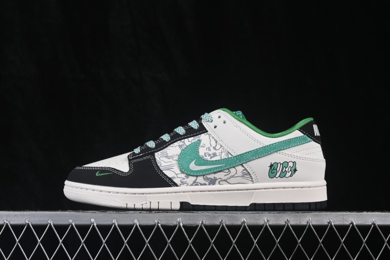 Nike SB Dunk Low Premium Custom Skateboarding Shoes with Clean Suede Detailing - DZ1314-018