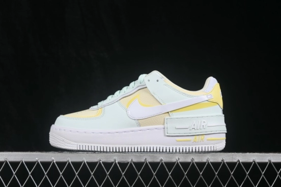 Nike Air Force 1 Shadow Lightweight Lifted Low-Top Casual Sneakers - DZ1847-301