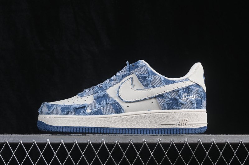 Nike Air Force 1'07 Low Collaboration Skateboarding Shoes with Full-Length Air Cushion - JL8888-002