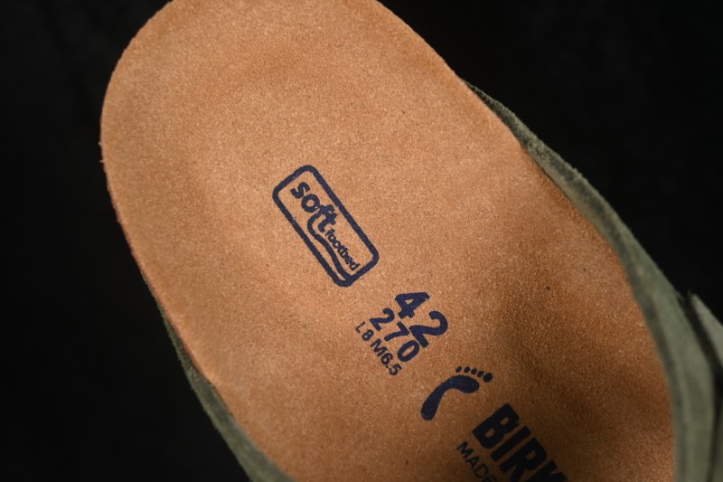Birkenstock Classic Leather Sandals with Sheepskin Lining and Cork-Latex Footbed - 1010503