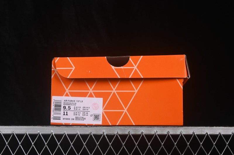 Nike Air Force 1 '07 Low Casual Skateboarding Shoes with Full-Length Air Cushion - WY0655-108