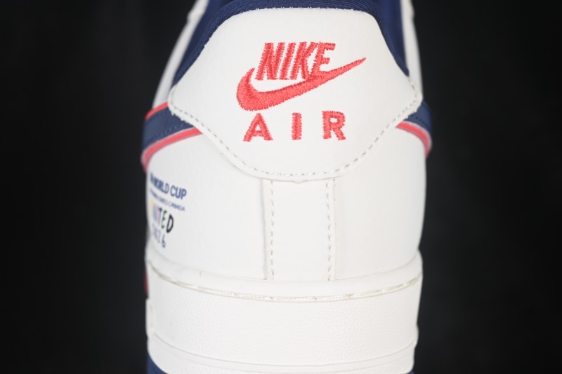 Nike Air Force 1 '07 Low World Cup Theme Air Force One Low-Top Casual Skate Shoes - DD1982-372