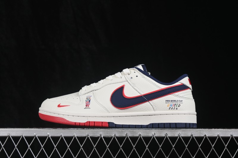Nike SB Dunk Low World Cup Theme Premium Custom Low-Top Skateboarding Shoes - NH0601-497