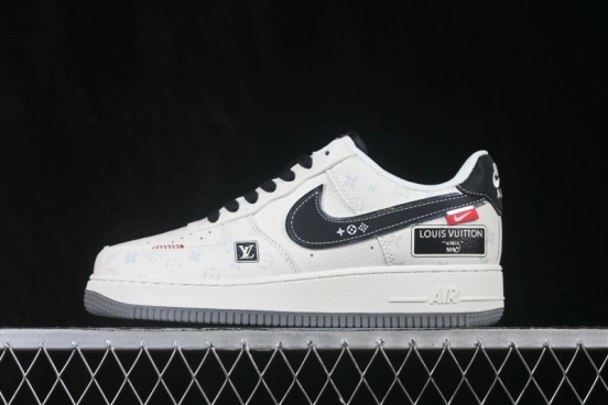 Nike Air Force 1 '07 Low Casual Sneakers with Full-Length Air Cushion - MM3399-838