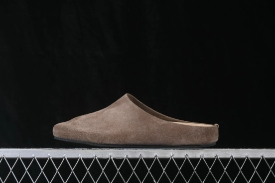 The Row Hudson Round Toe Half-Head Casual Mule Slippers - ALP