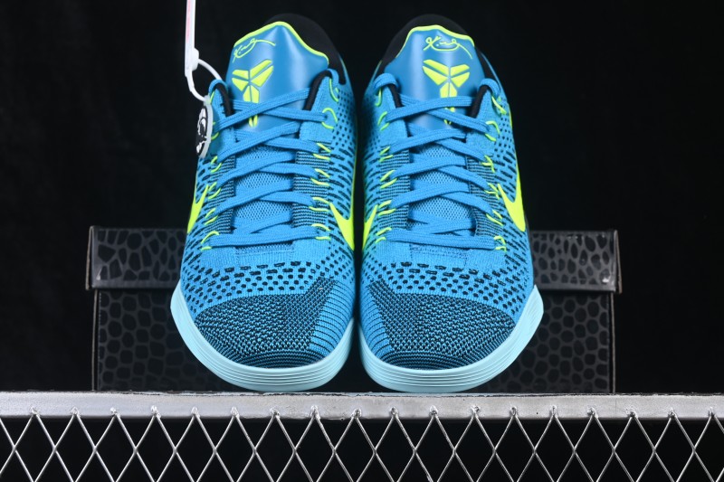 Nike Kobe 9 Elite Low Protro Basketball Shoes with Flyknit Upper and React Cushioning - IO3673-400