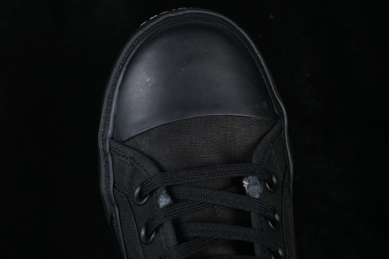Balenciaga Paris Low Top Worn-Effect High-Top Lace-Up Fashion Sneakers - W3RC11090