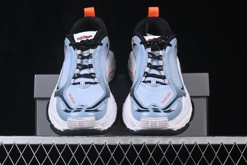 Balenciaga Triple S 2 Gradient Mesh Fashion Sneakers - WTR2G4917