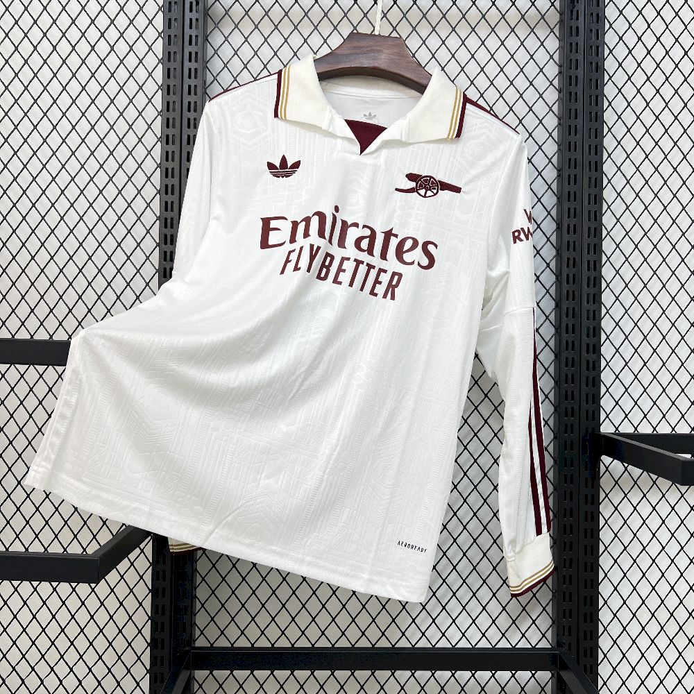 2025/26 Mens Arsenal Third Long Sleeve Jersey
