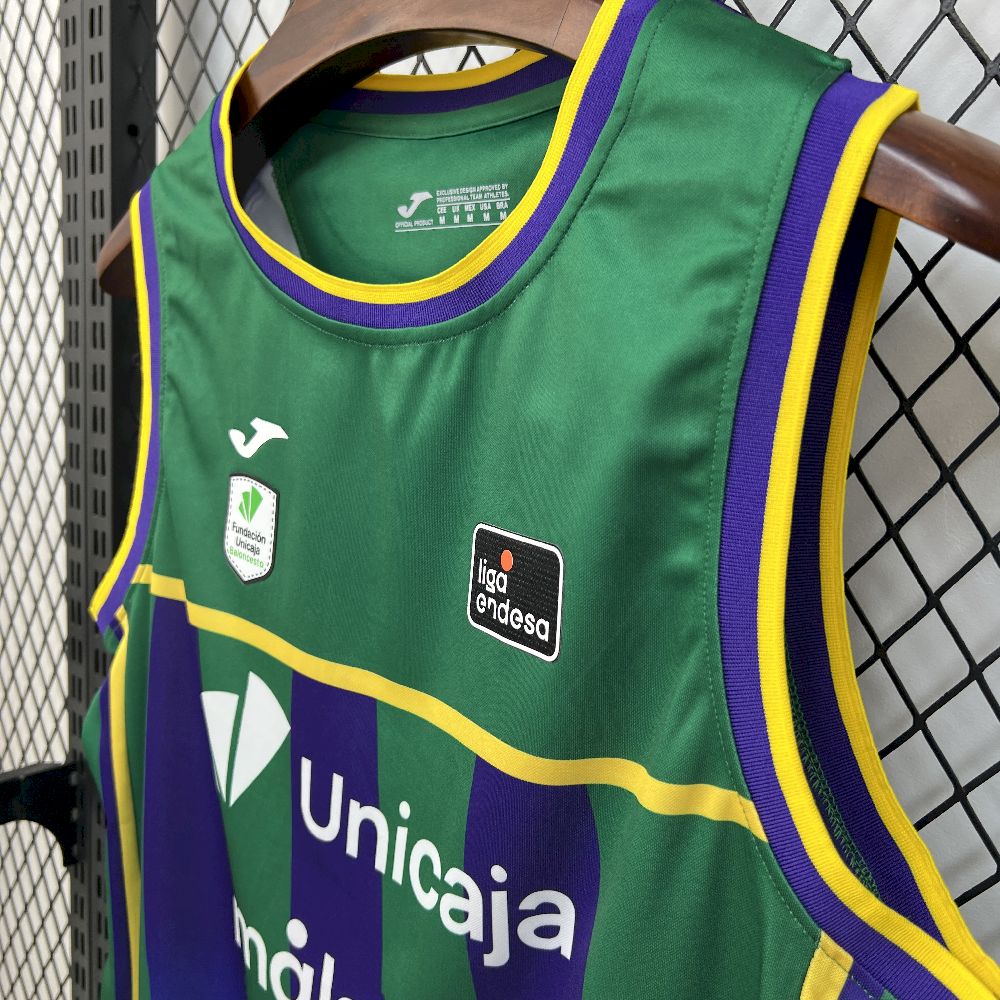 2025/26 Mens Malaga Baloncesto Home Basketball Jersey